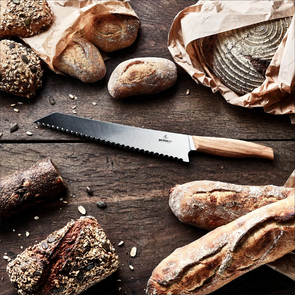 Produktbild Breadlover Brotmesser Olive 1