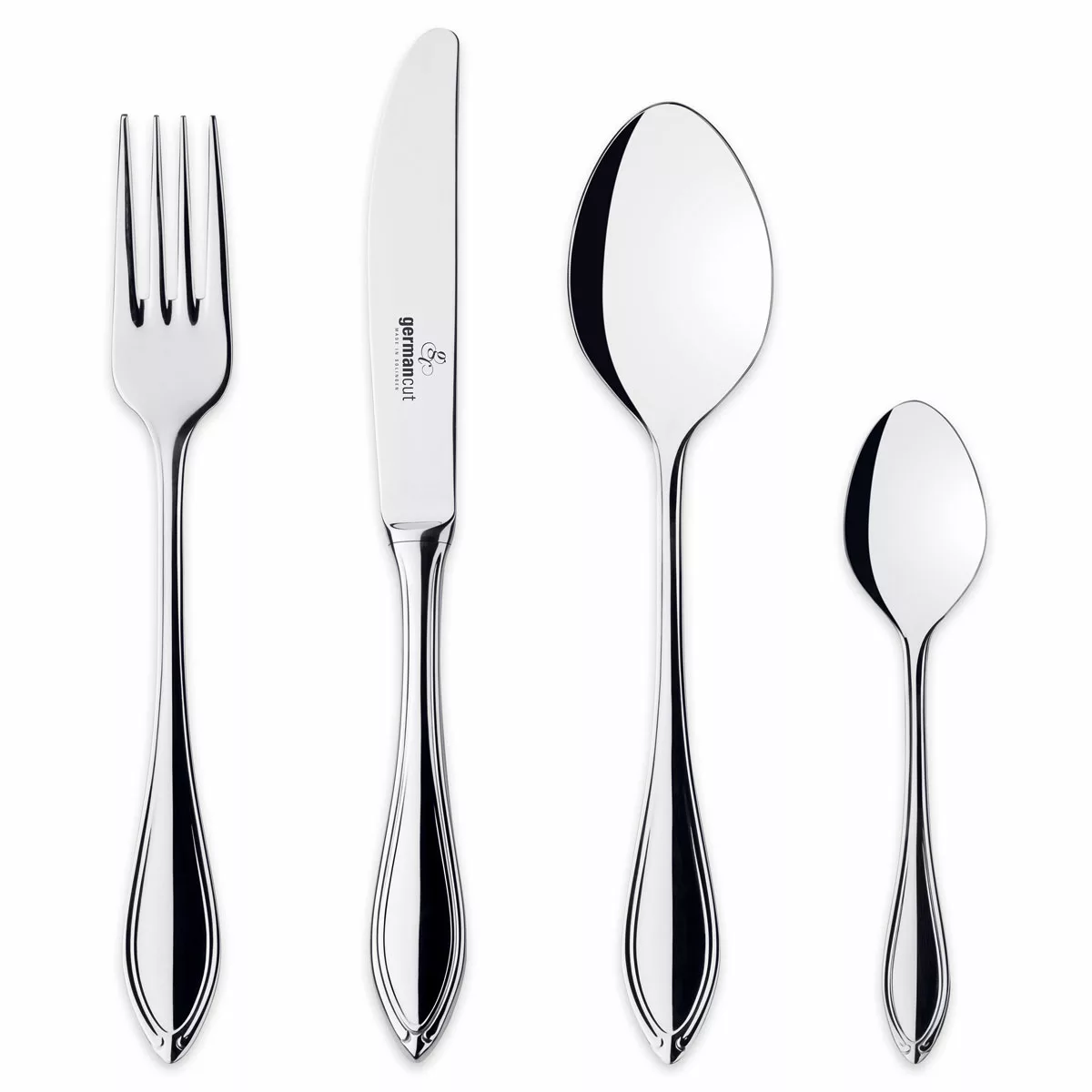 Outline cutlery black pieces