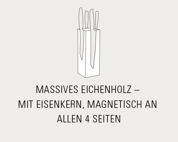Massives Eichenholz